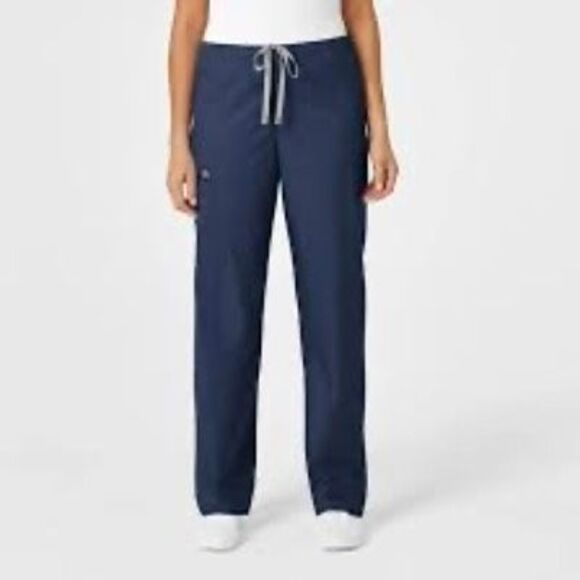 Figs Technical Collection Kade Women’s Cargo Scrub Pants Sz XL Petite Navy - Picture 1 of 8
